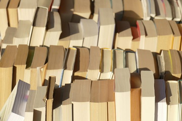 Obraz premium Alte, gebrauchte Bücher