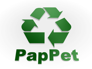Recycling codes PapPet (Paper and plastic)