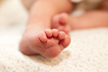 Obraz na płótnie Canvas Infant heels