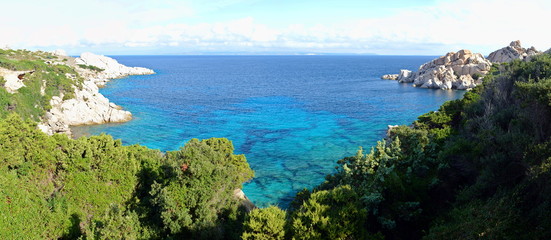 Naklejka premium Capo Testa in Santa Teresa Gallura, Sardinia, Mediterranean Sea, Italy