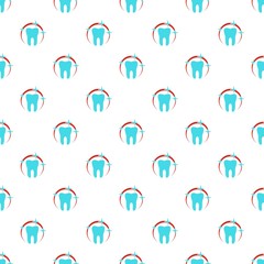 Sick tooth pattern seamless vector repeat for any web design