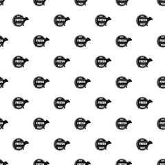 Best fresh meat pattern seamless vector repeat geometric for any web design