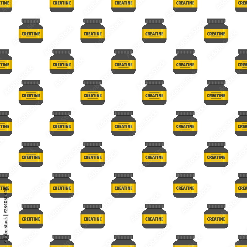 Poster sport protein pattern seamless vector repeat for any web design