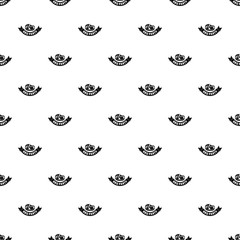 Steak bbq party pattern seamless vector repeat geometric for any web design