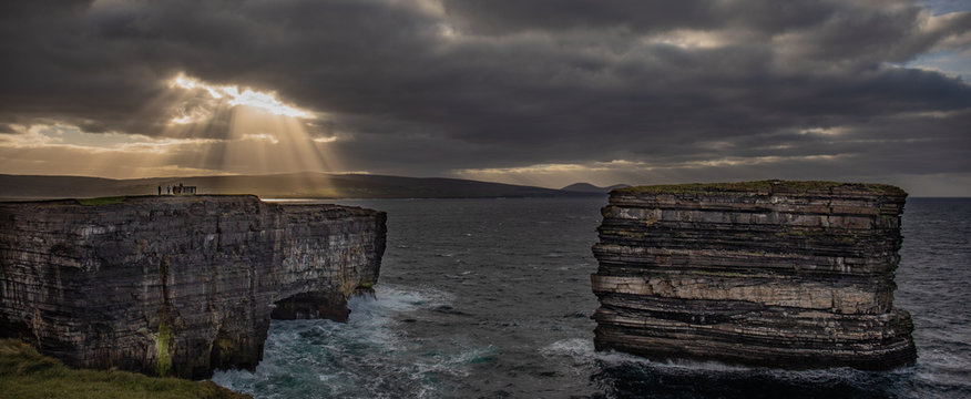 Sunset Downpatrick Head