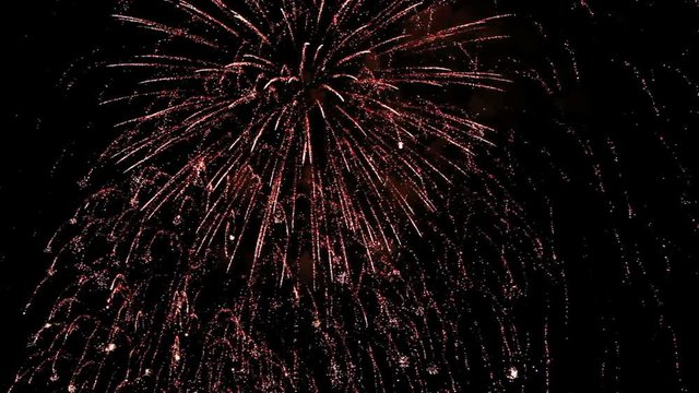 Spectacular fireworks finale.
