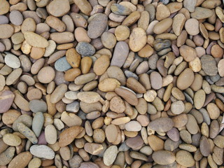 background of smooth stones