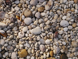 stone garden background,pebbles on the beach