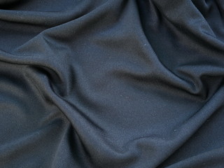 Naklejka na ściany i meble fabric silk background,black cloth