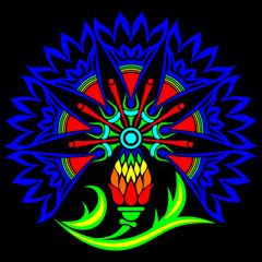 Decorative Flower Pattern