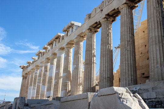 Parthenon famous ancient temple in Athens