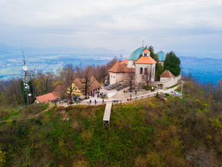 Mount Saint Mary (Slovene: Šmarna gora, Smarna gora), originally known as Holm, is an popular...