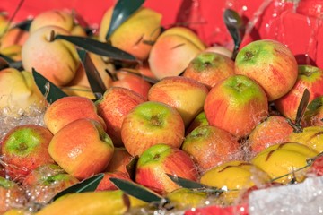 marzipan sweets at holidays