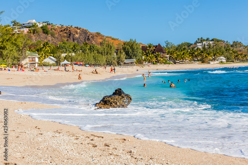 Plage De Boucan île De La Réunion Stock Photo And Royalty