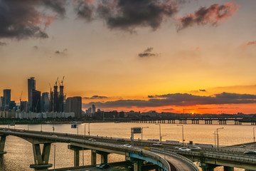 Seoul City Skyline, The best view of South Korea.