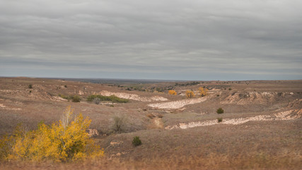 Texas panhandle landscape in November