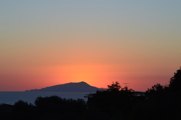 Tramonti, sole e nuvole