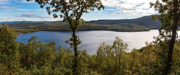 Sanabria lake in Spain