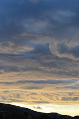 Tramonto, estate e nuvole