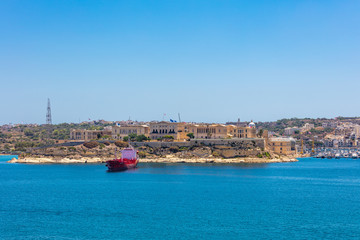 Fototapeta na wymiar Festungen in Valletta