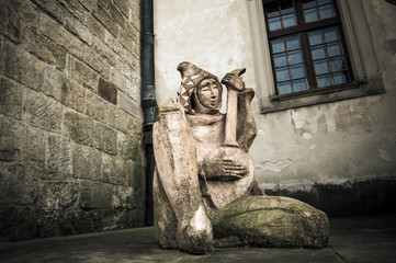 Sculpture in the Wiśnicz castle