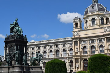 Obraz premium Maria-Theresien-Platz, Vienna 