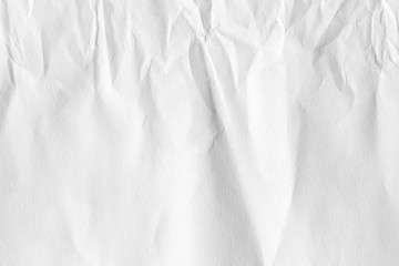 The background is white. Texture of paper with kinks and dents, old and dilapidated.