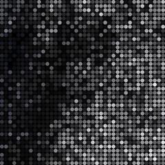 abstract vector colored round dots background
