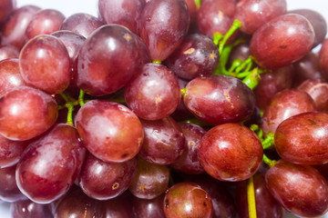 Healthy fruits, Ripe grapes 