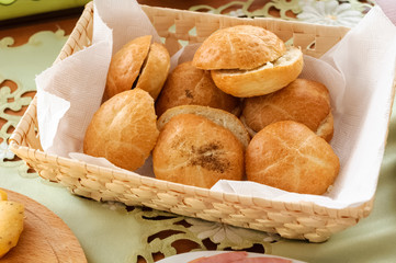 a small cheese board,