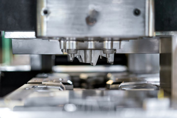 High precision die mold for casting automotive aluminium parts make with iron metal steel by lathe...