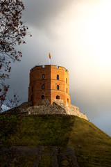 Gediminas Turm in Vilnius Litauen