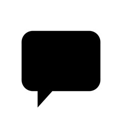 Chat Icon. Speech Bubble Sign. Conversation, Communications Symbol.