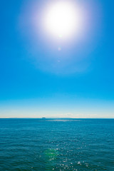 Fototapeta premium 海の水平線