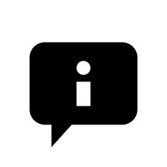 Chat Icon. Speech Bubble Sign. Conversation, Communications Symbol. Information, Info Icon