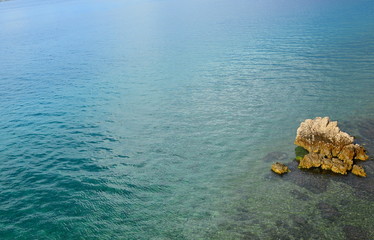 sea and blue sky