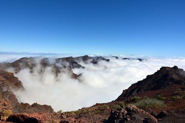 Fototapeta premium Wolkengipfel
