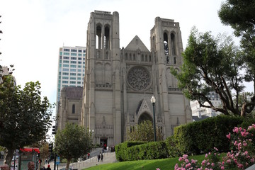 Fototapeta na wymiar San Francisco, Episkopalkirche Grace Cathedral