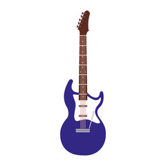 electric guitar instrument icon