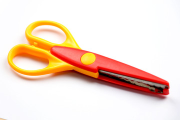 red scissors