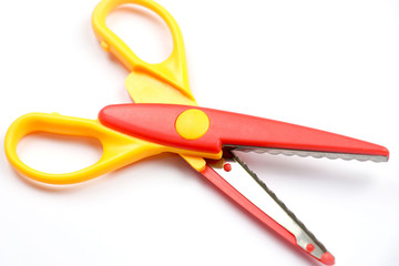 red scissors