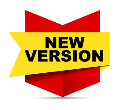 red vector banner new version