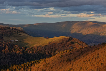 Obraz premium Paysage des Vosges en automne