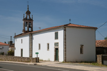 Fototapeta na wymiar Boente, Camino de Santiago trail, Galicia, Spain