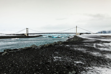 Jokulsarlon is a glacial lagoon or better known as Iceberg Lagoon which located in Vatnajokull National Park Iceland