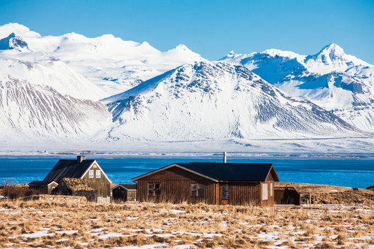 Arnarstapi or Stapi is a small fishing village at the foot of Mountain Stapafell between Hellnar village and Breidavik farms