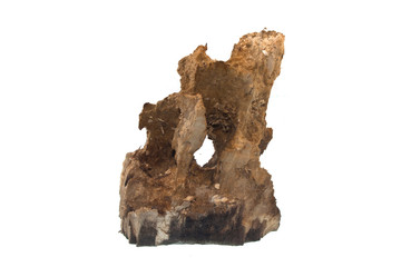 firewood isolated on white background