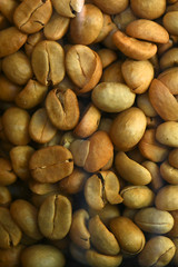 Fototapeta na wymiar Dried Coffee Beans