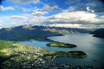 Naklejka premium クイーンズタウン