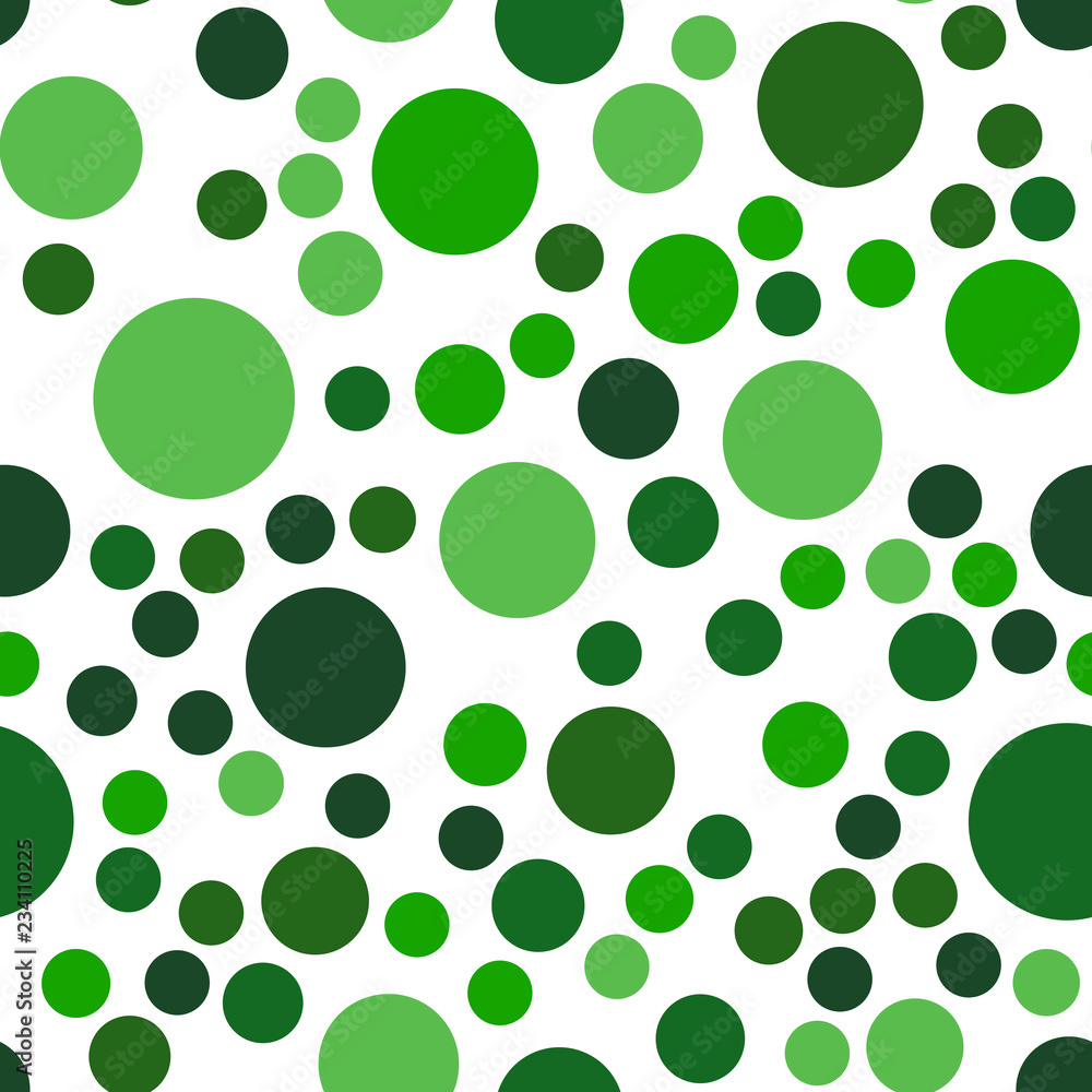 Poster seamless vector eps 10. abstract geometric pattern with rounds and circles. multicolor figures. text
